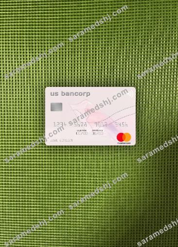 USA U.S. Bancorp Bank mastercard photolook front